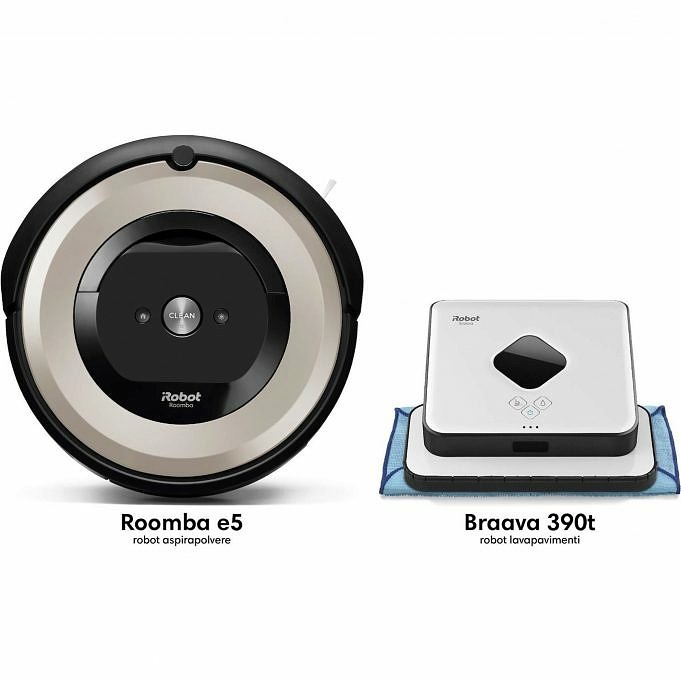 Roomba E5 Robot Aspirapolvere In Regalo